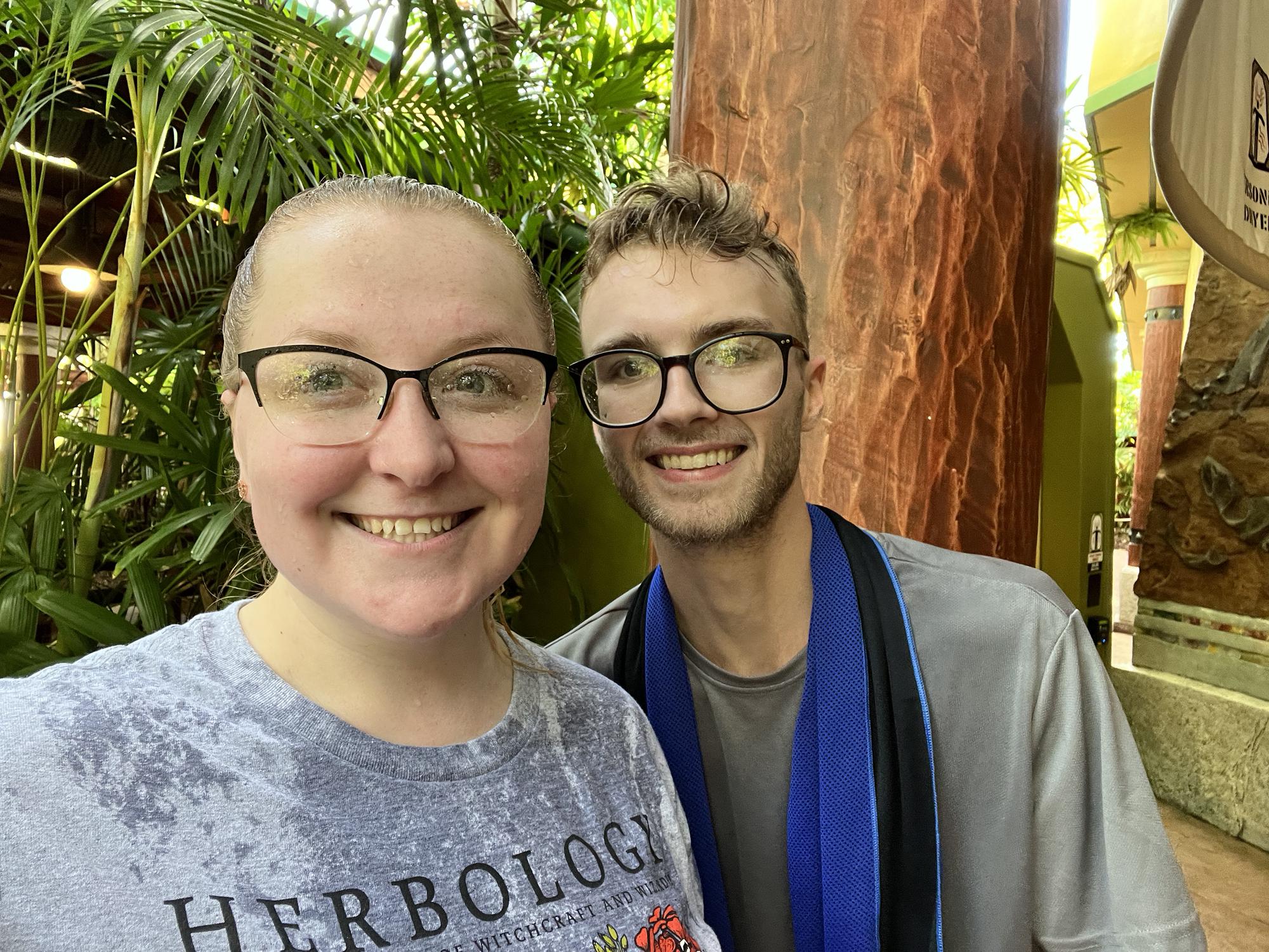 After Jurassic Park ride!!