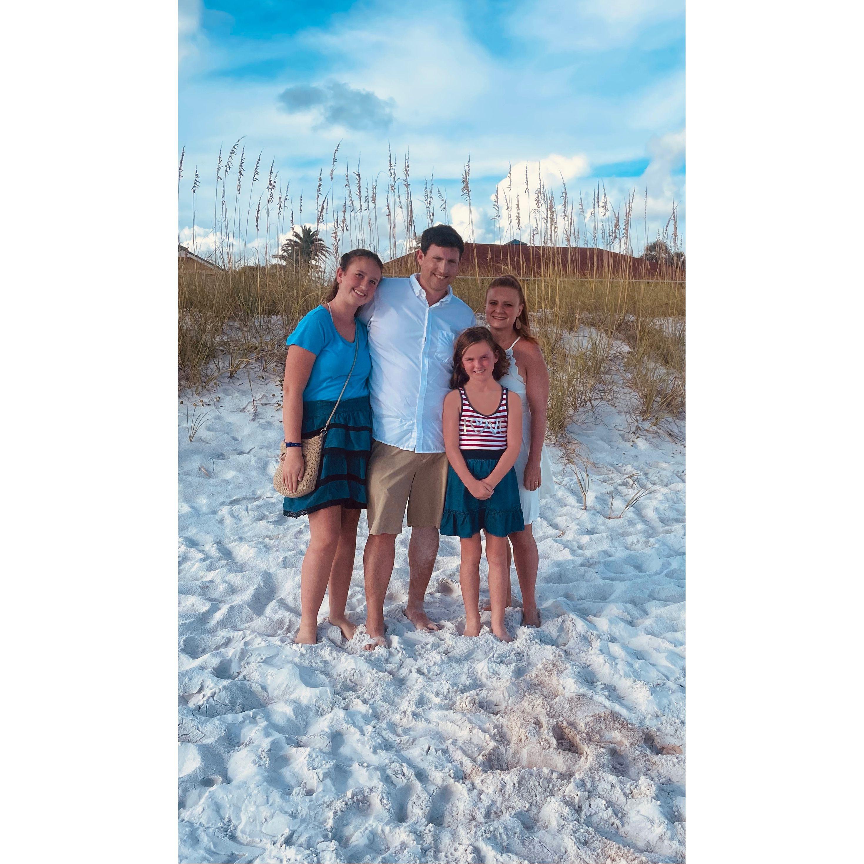 This is our first family picture after he proposed.