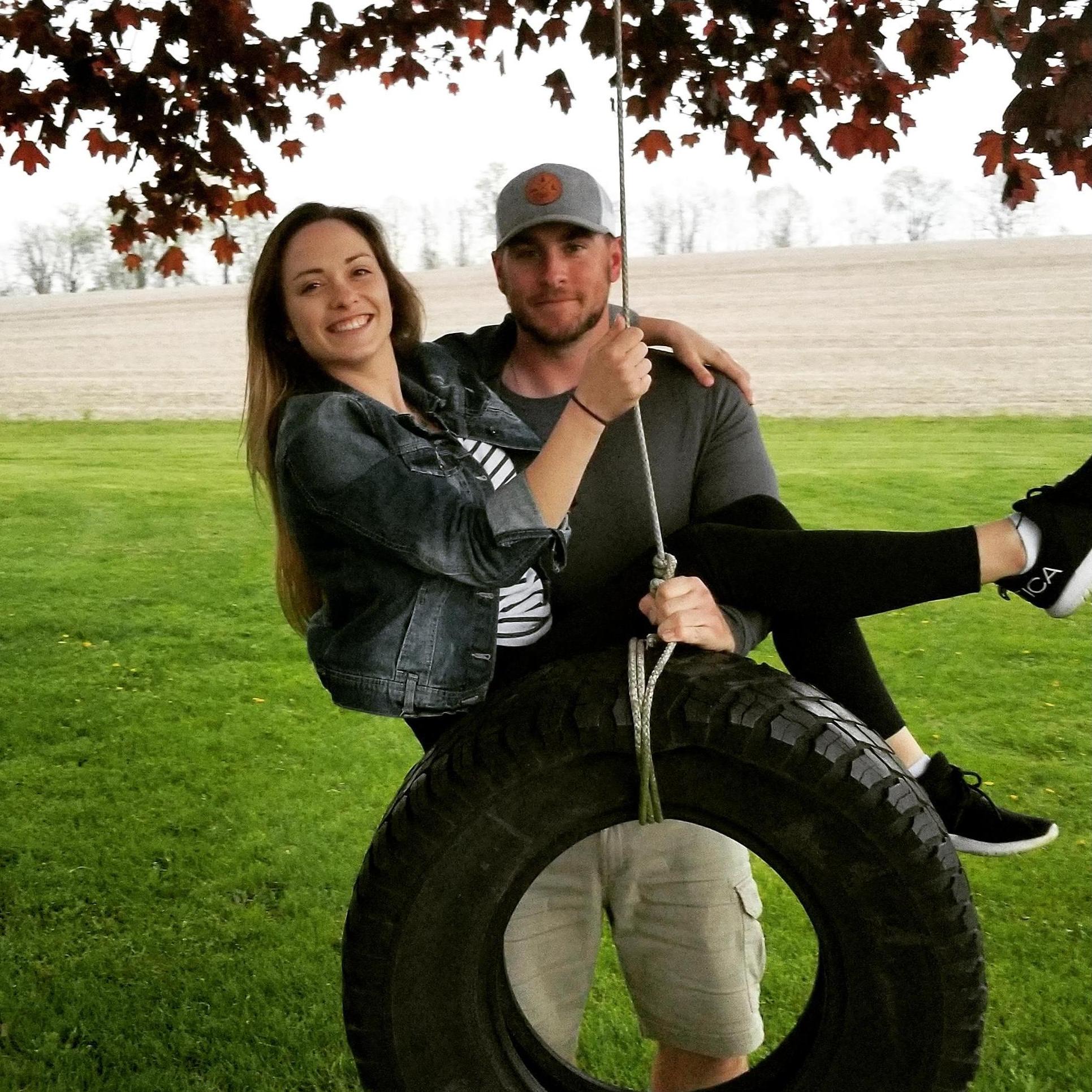 Kellen swept Corinne right off her feet, literally!