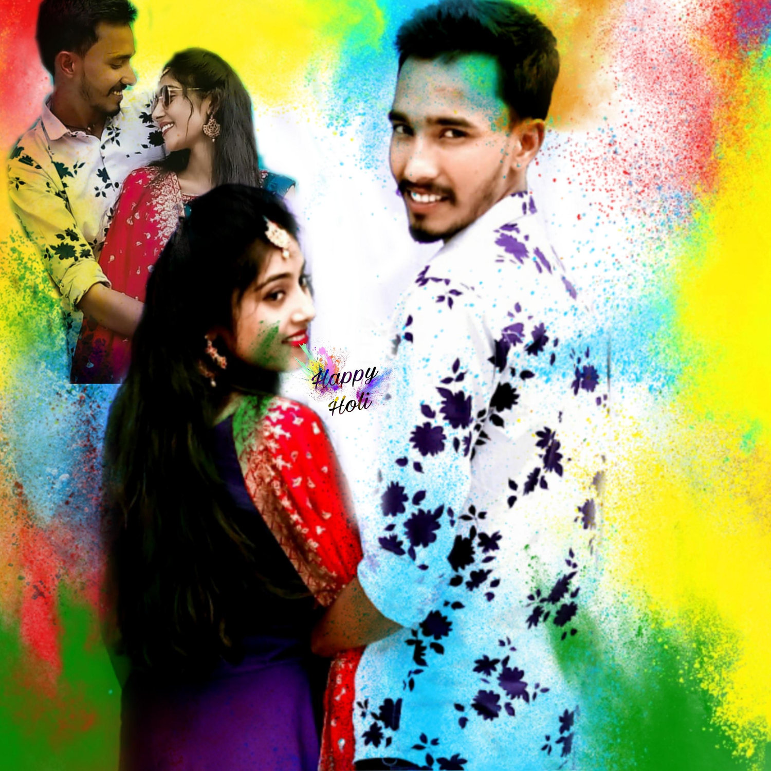 this photo Holi festival