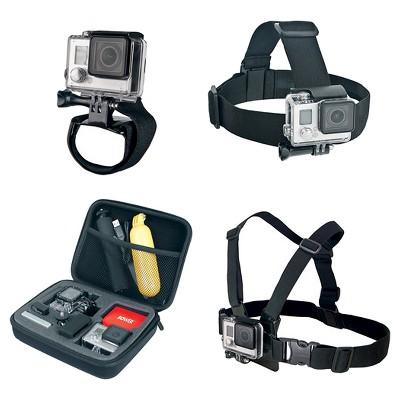 Bower 4-in-1 Action Mount Kit for All GoPro HERO Cameras