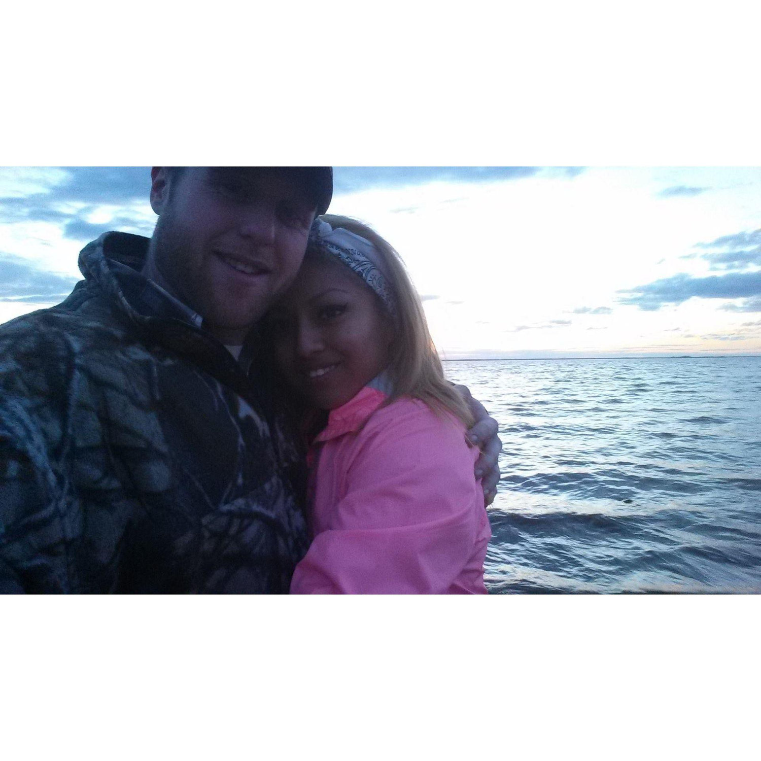 Very first picture of us as a couple in April 2014
