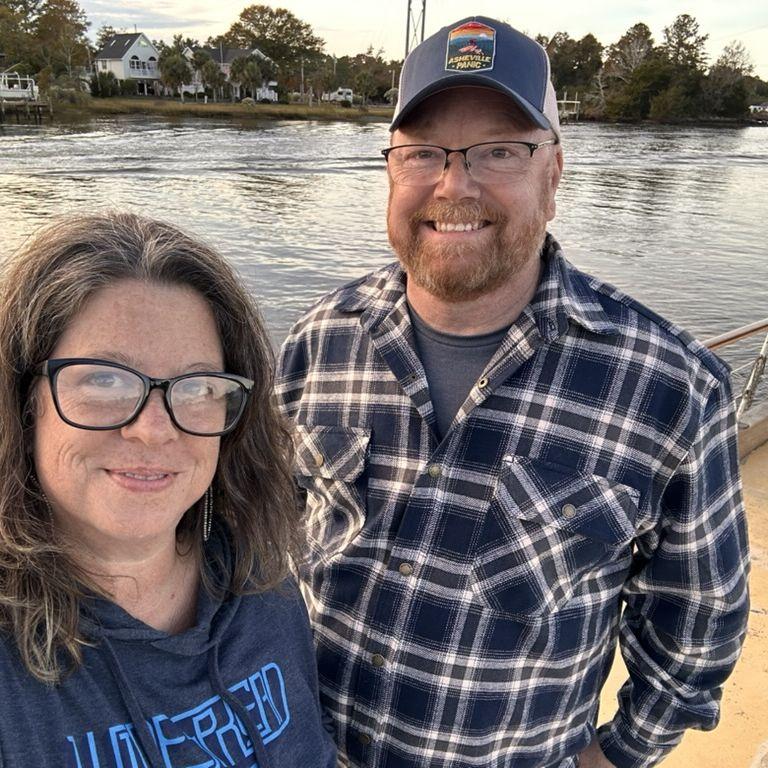 Hanging on Kenny's boat, Fall 2025.