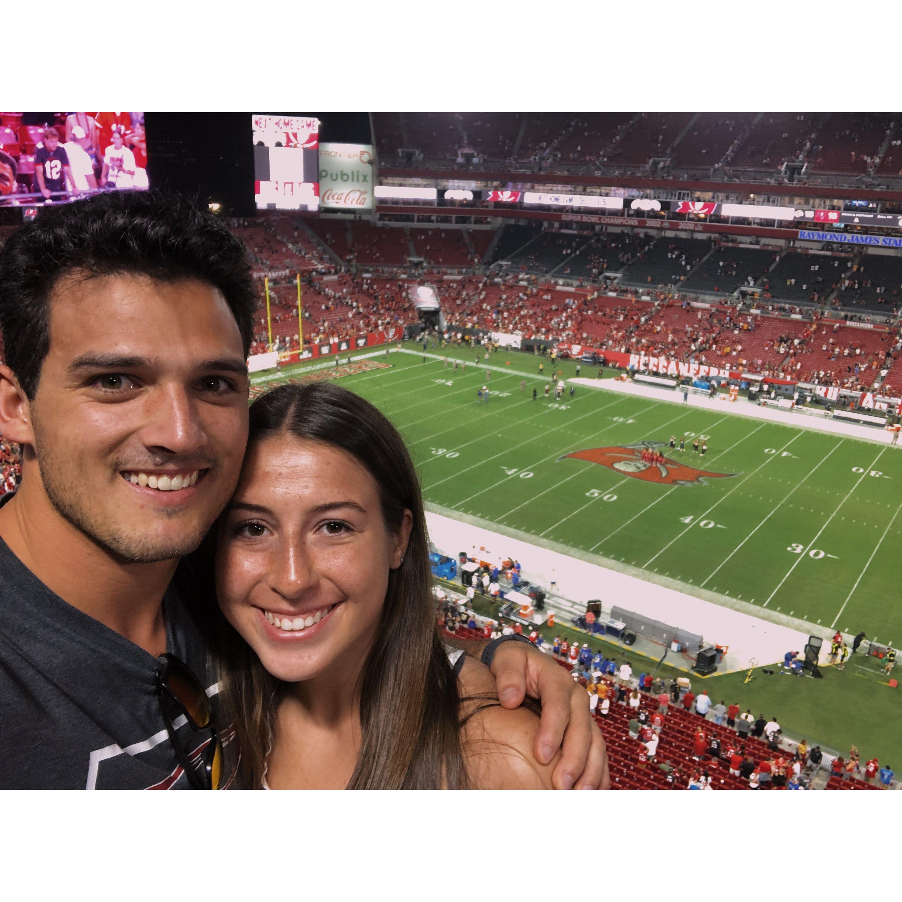 1st Buc's Game!