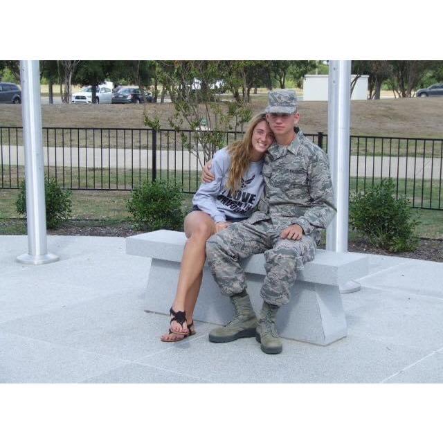 Reunited after two long months apart for basic training