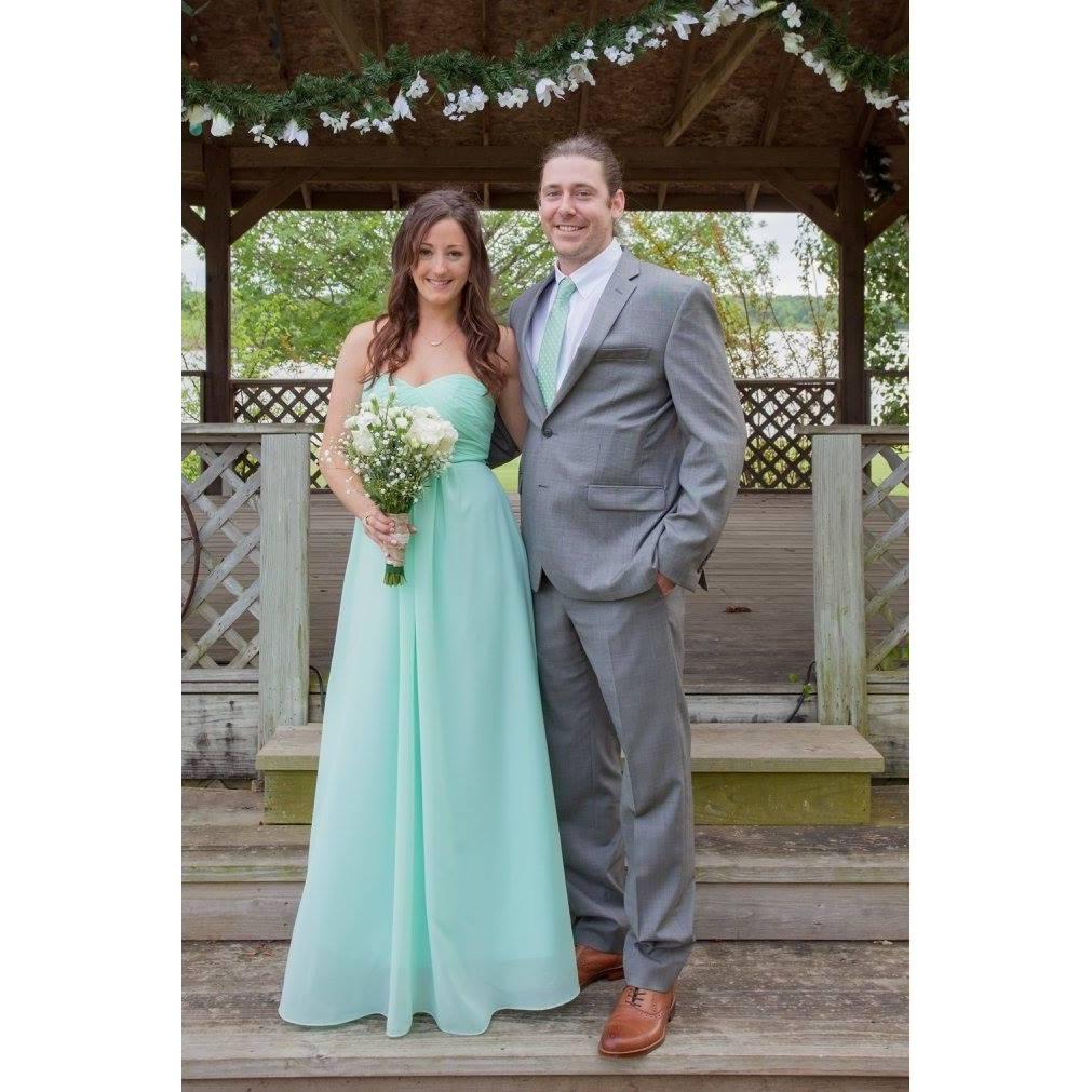 At Kyle and Wendy's wedding!