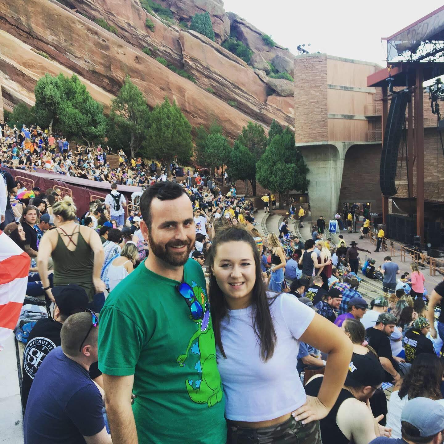 First Red Rocks show!
