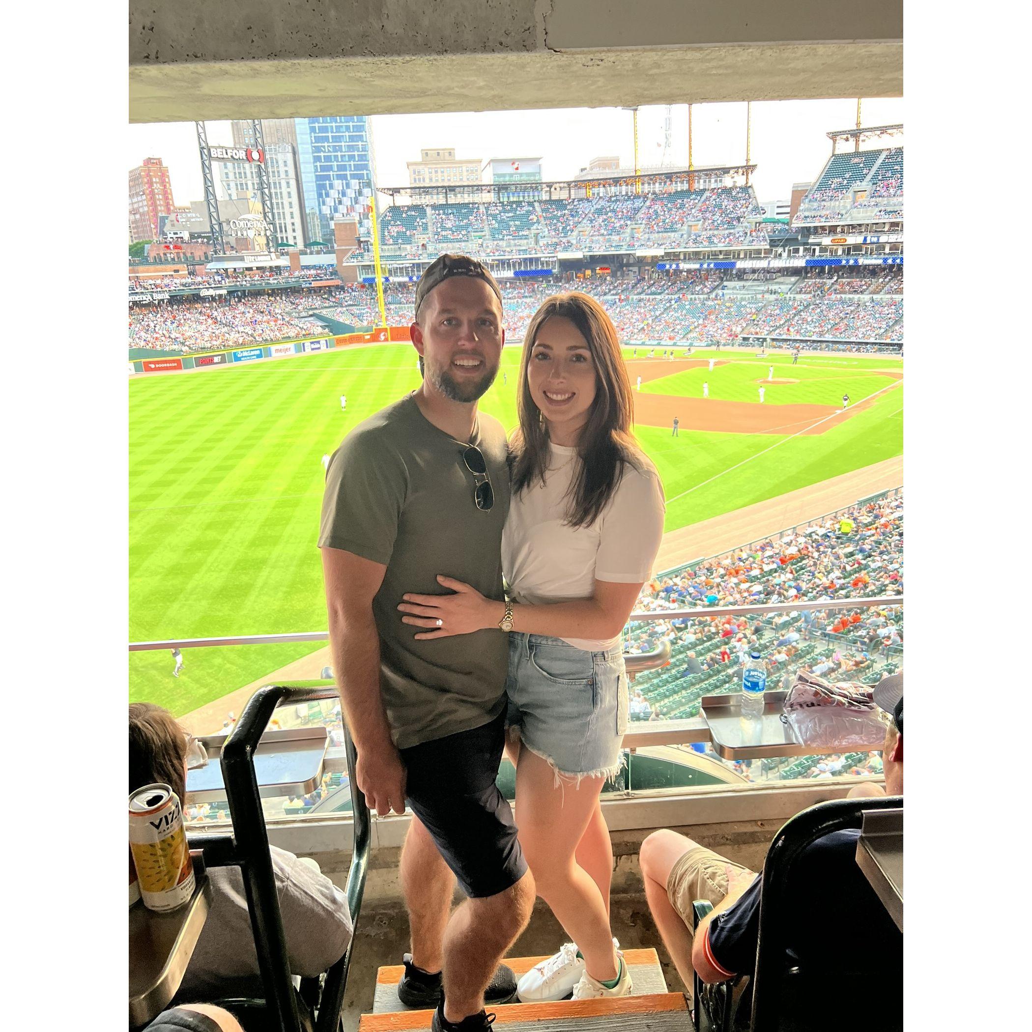 Detroit Tiger's game.