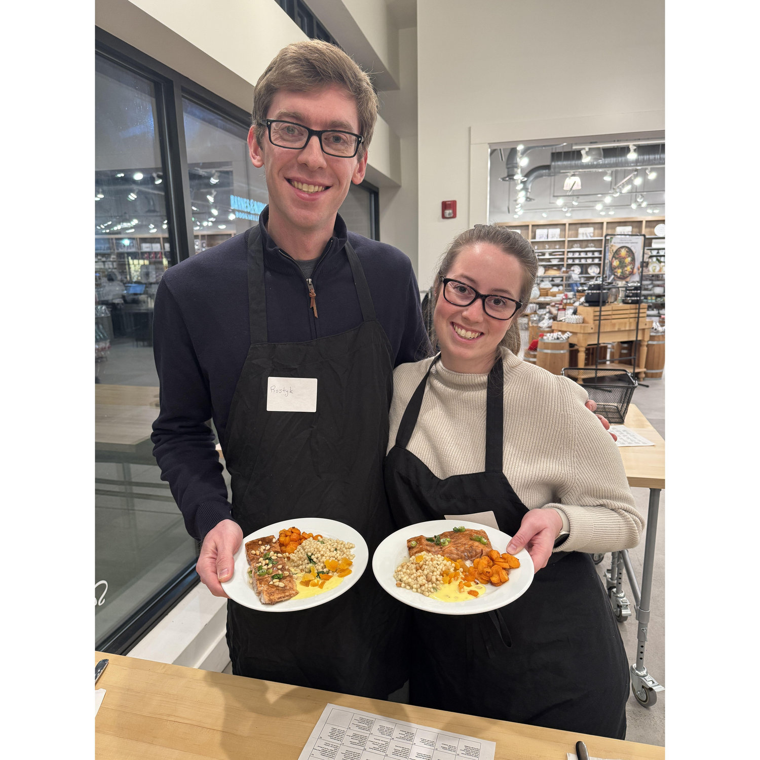 Cooking class date night