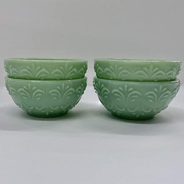 Pioneer Woman Glass Dip Bowls Jade 4-Piece Set