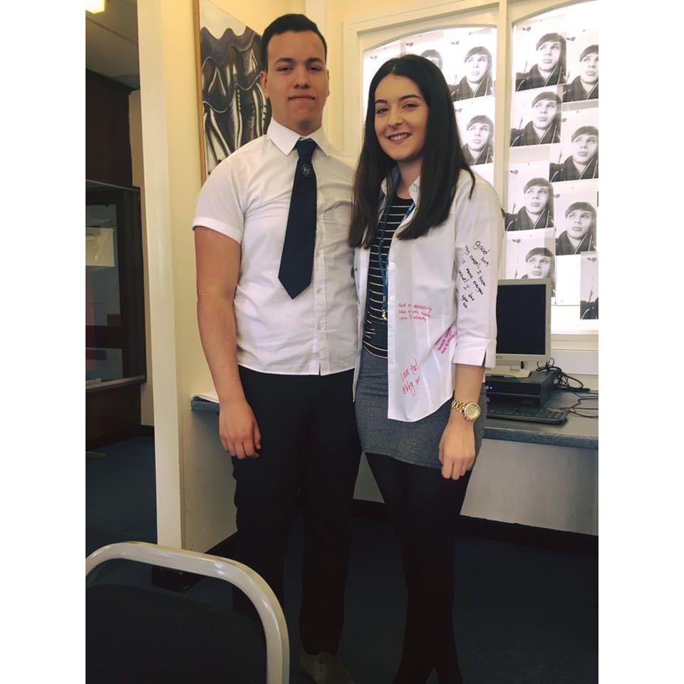 May 2016 - Finishing Sixth Form together