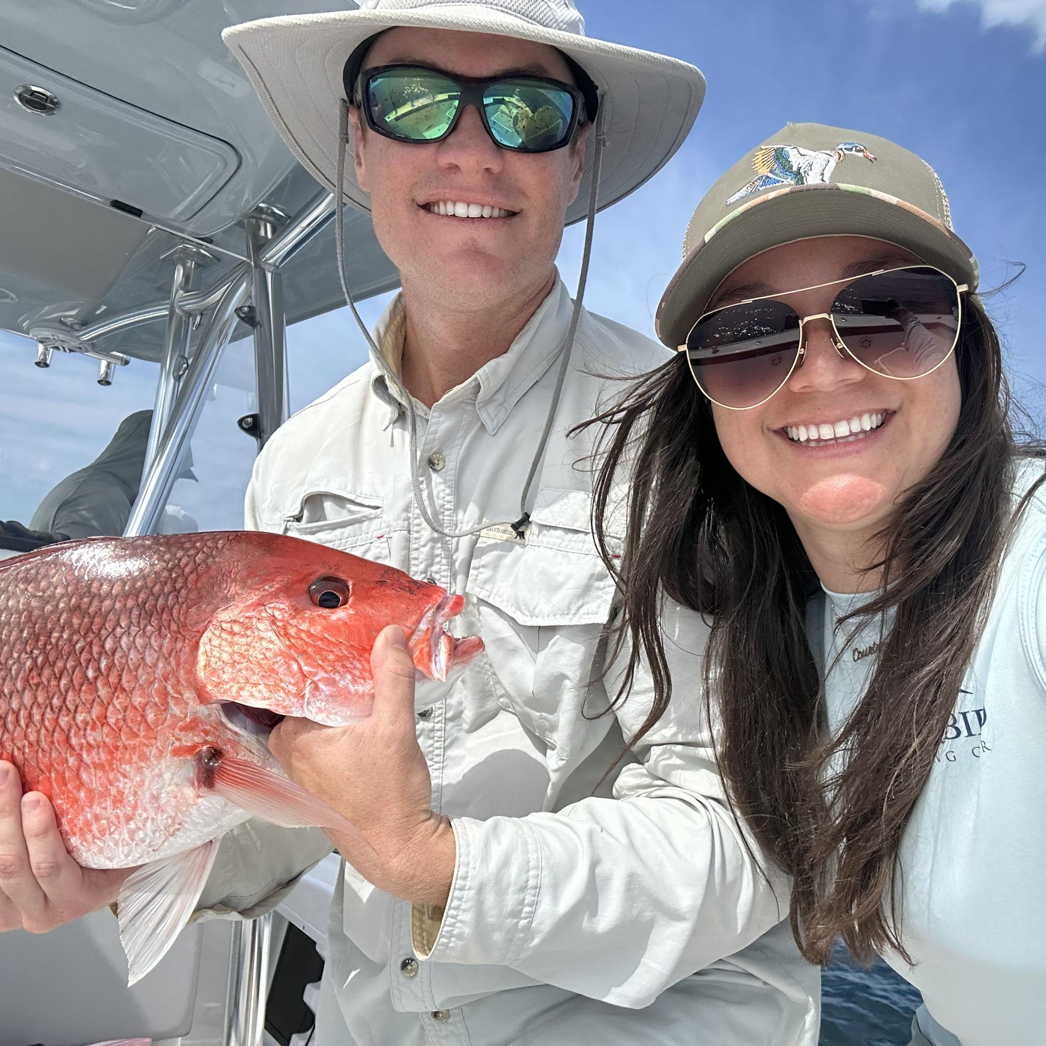 One of our favorite things, catching fish!