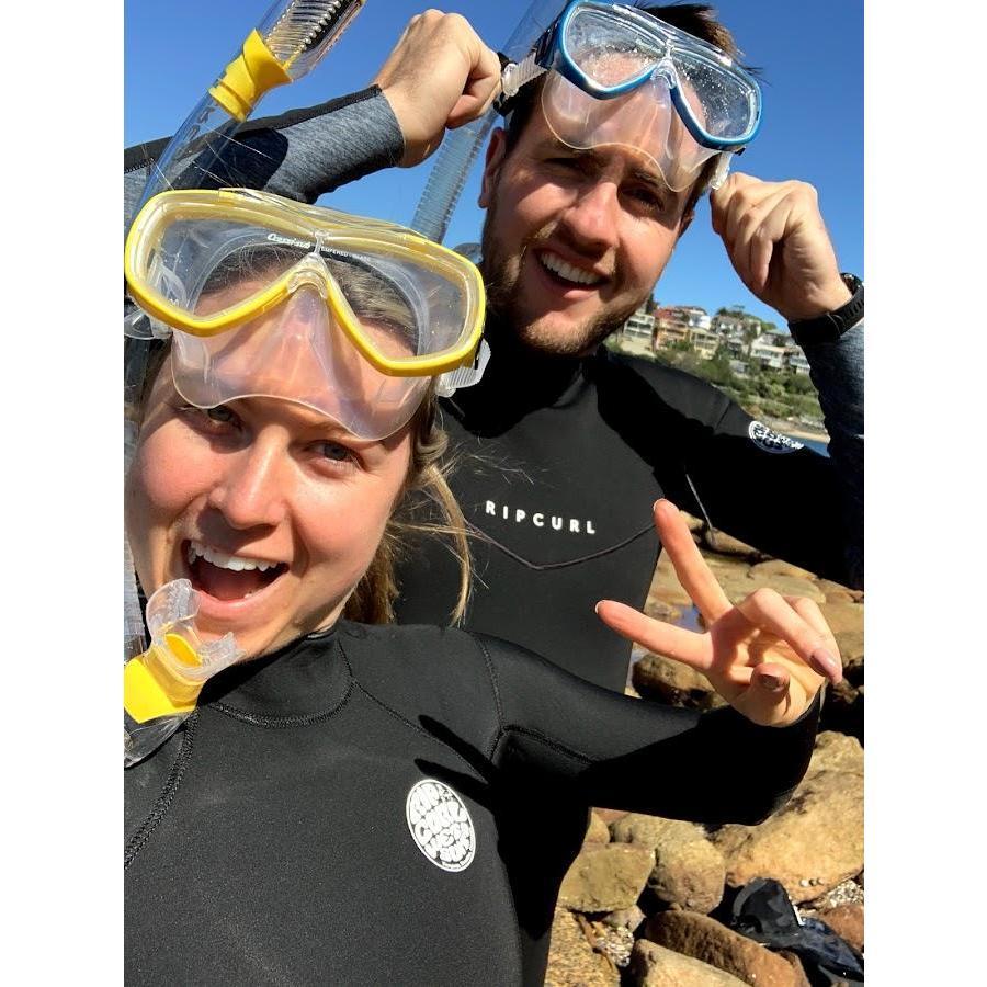 Snorkeling in Sydney, Australia,, 2021