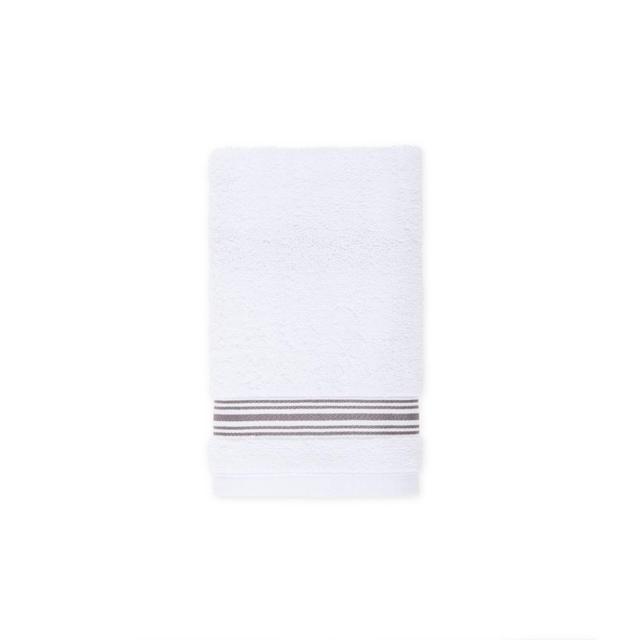 Nestwell™ Hygro Fashion Stripe Hand Towel in Dapper Grey