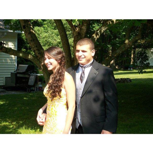 Greg's senior prom in June 2010