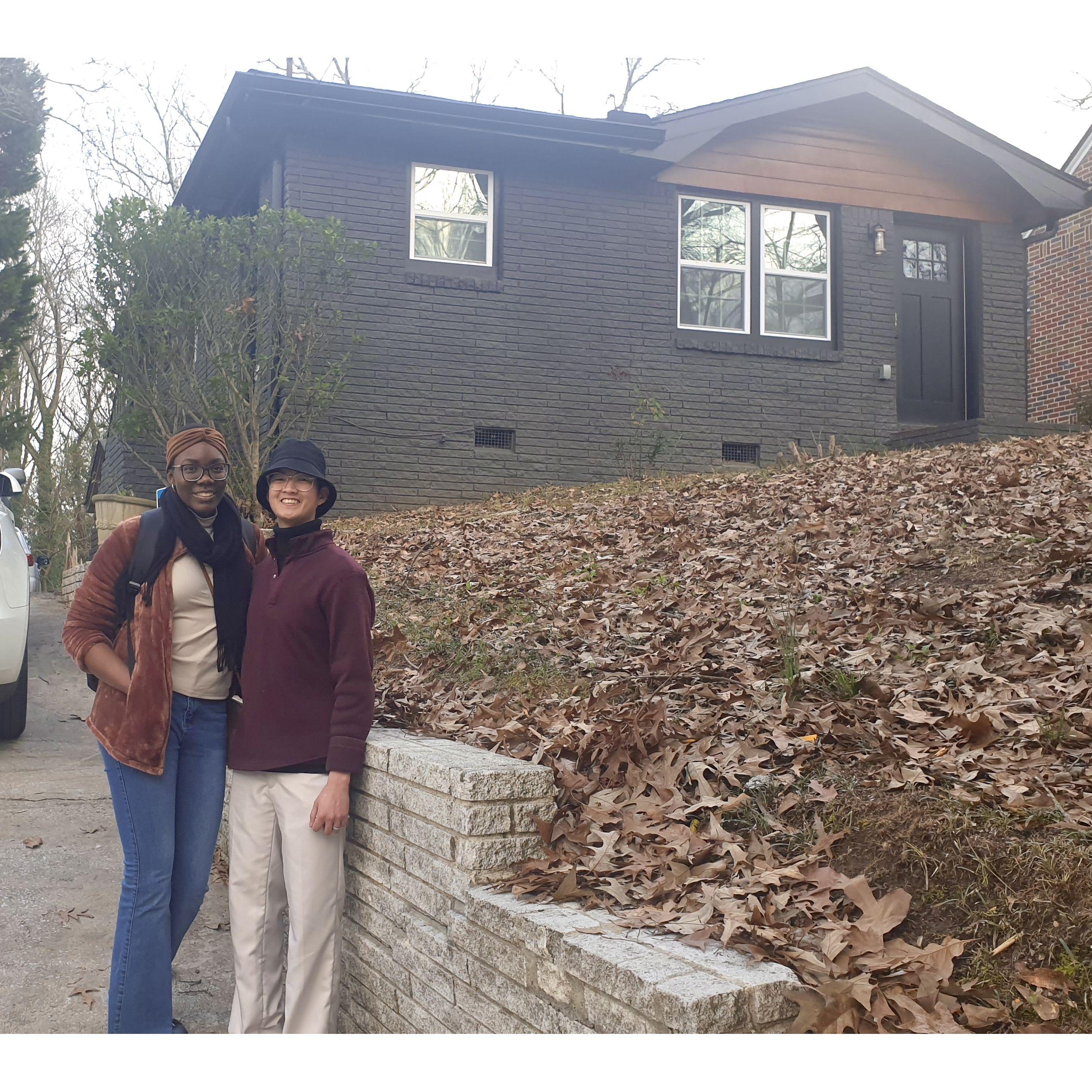 Our first house!