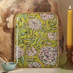 Printed Archival Tray, Small - Lime
