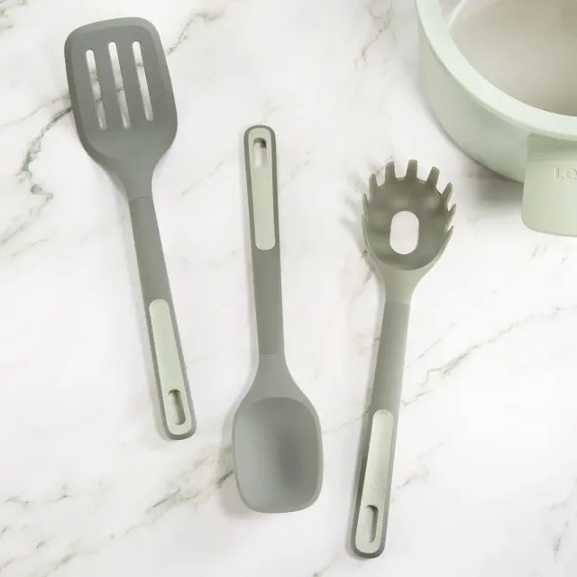 BergHOFF Balance 3Pc Non-stick Nylon Serving Utensil Set, Recycled Material