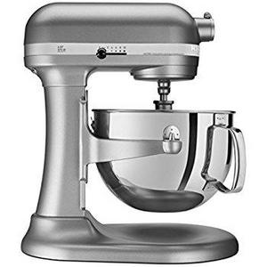 KitchenAid KSM75SL Classic Plus 4.5-Qt. Tilt-Head Stand Mixer, Silver