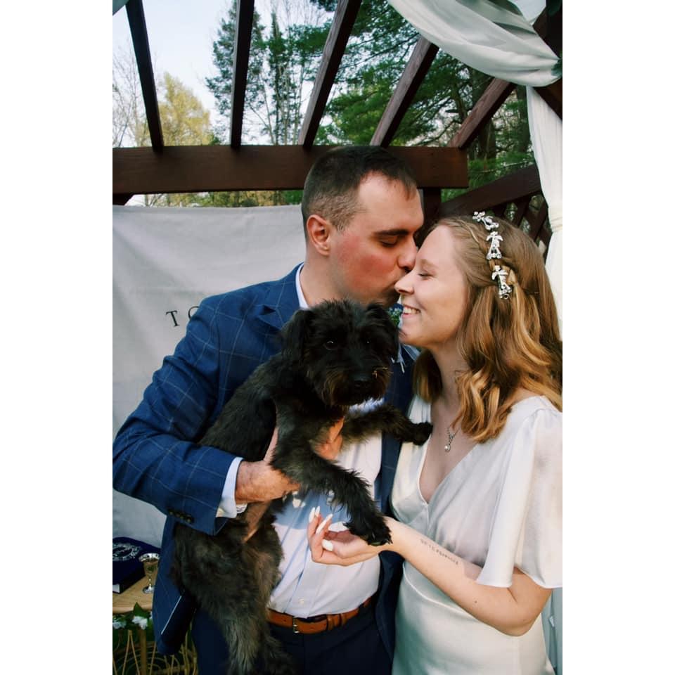 Our intimate legal "covid times" marriage ceremony in 2021
