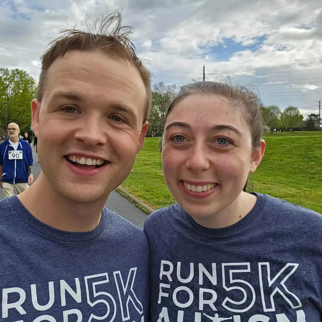 Running a 5K
April of 2023