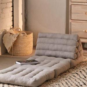 Convertible Triangle Floor Cushion- Ivory