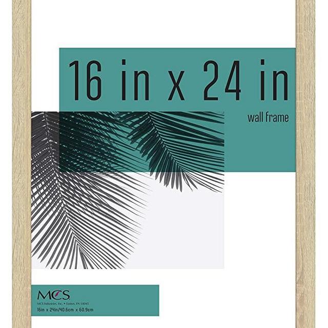 MCS Industries Studio Gallery Frames, 16x24 in, Natural Woodgrain