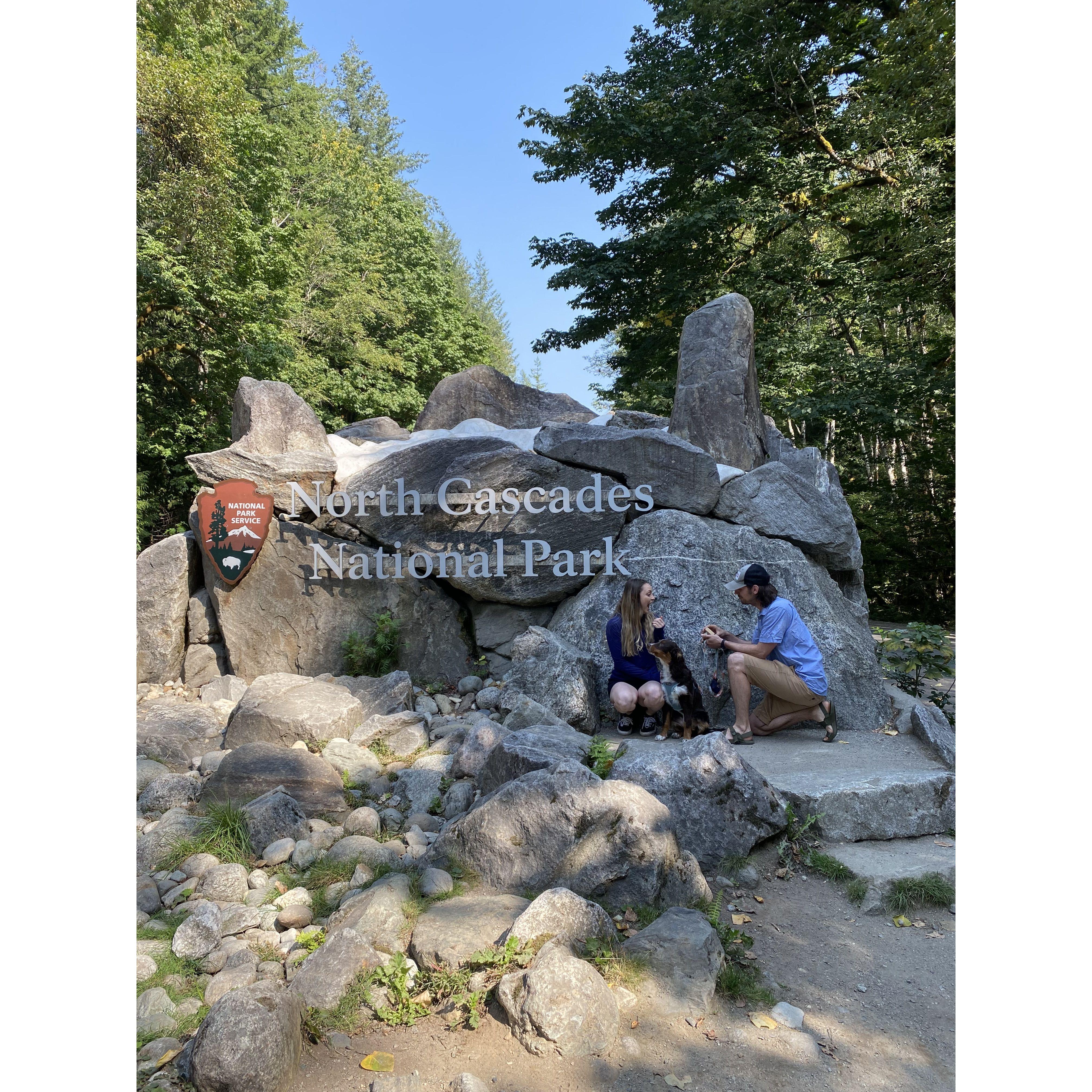 Dustin Proposed at the North Cascades National Park