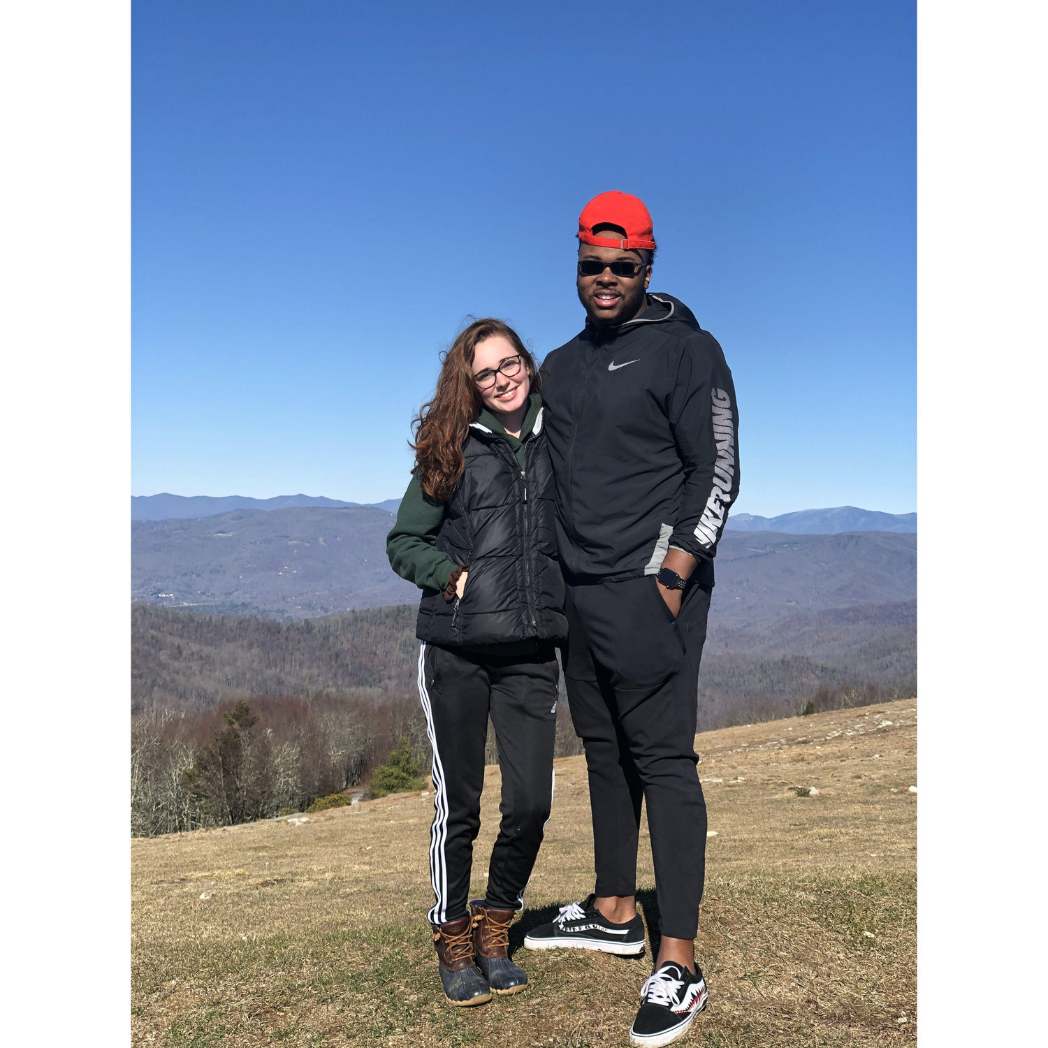 Our first hike together.