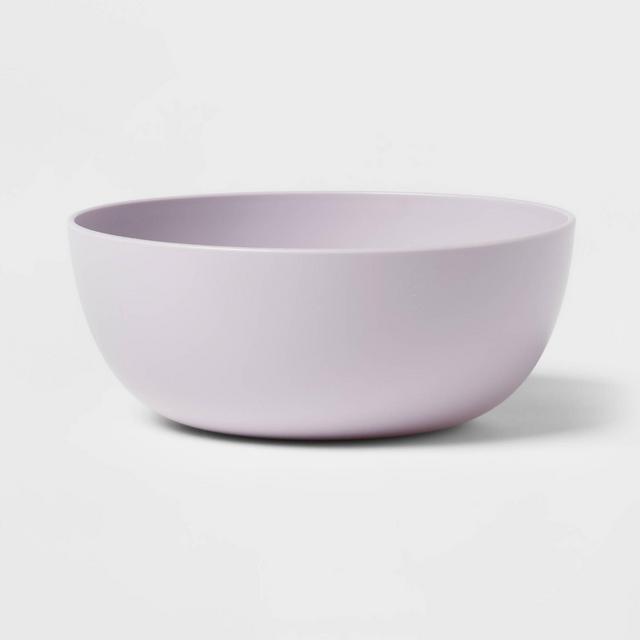 37oz Plastic Dinner Bowl Purple - Room Essentials™