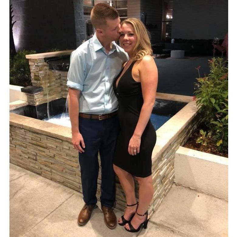 Celebrating as a newly engaged couple