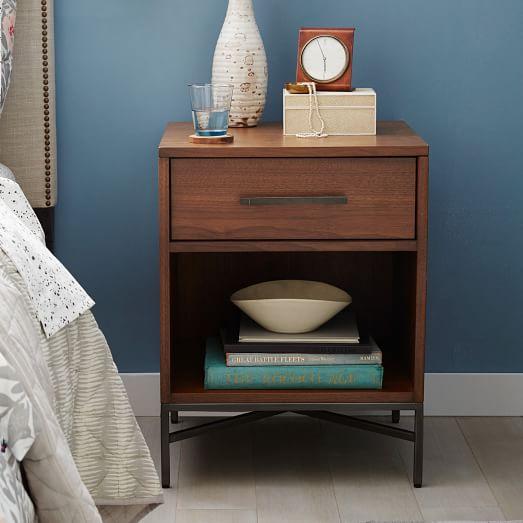 City Storage Nightstand in Walnut