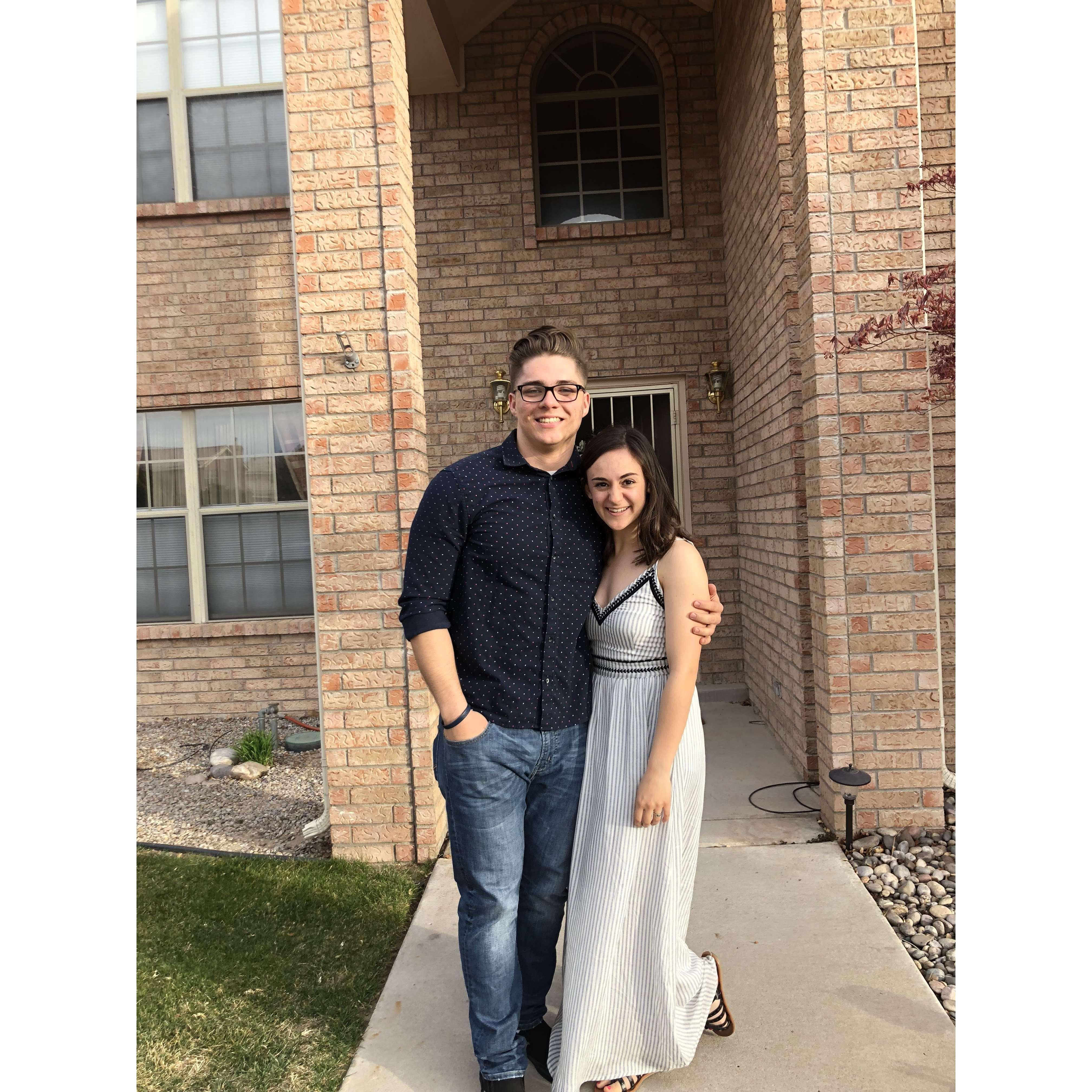 Easter 2018. This was our first holiday together!