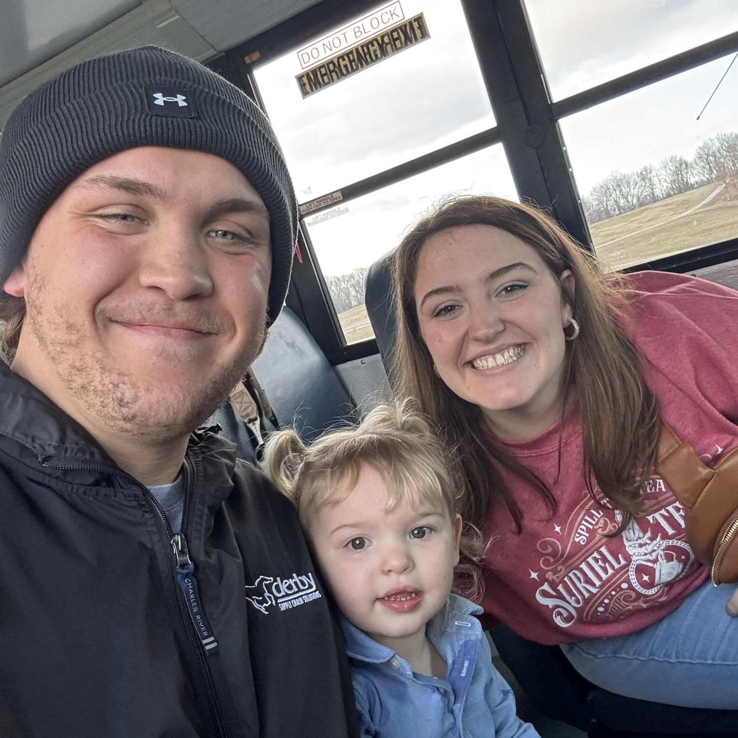 The wheels on the bus go round and round!
