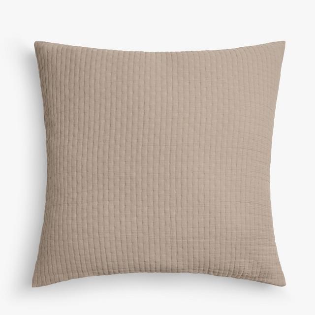 Organic Air Cotton Euro Sham: Bisque