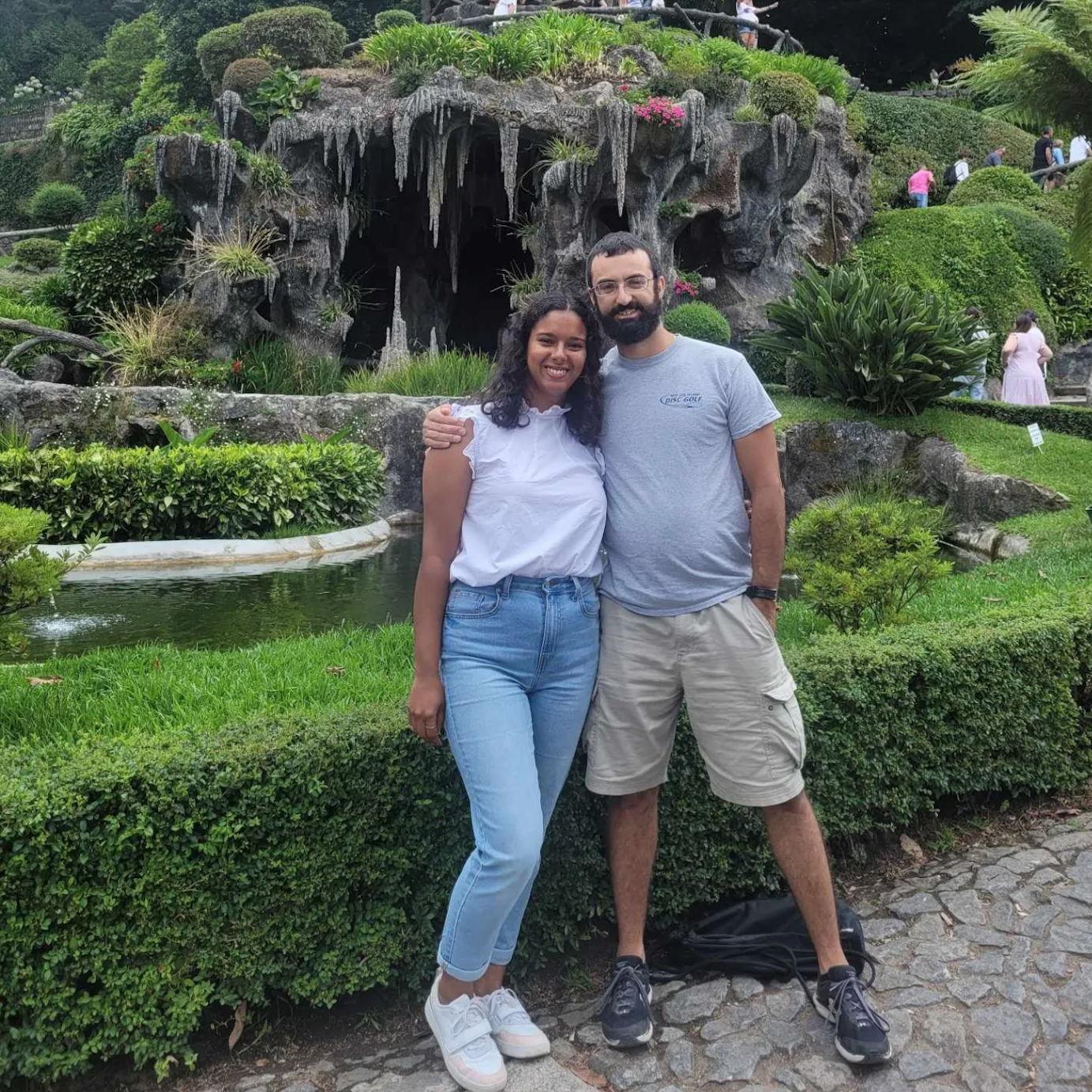Visiting Bom Jesus in Braga, Portugal