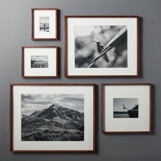 gallery walnut 11x14 picture frame
