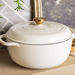 6 Qt Enameled Cast Iron Dutch Oven