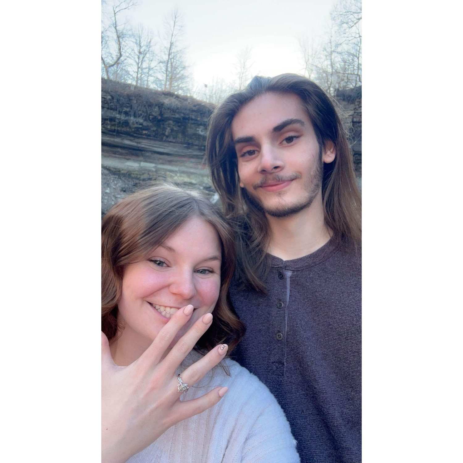 The day he asked me to be his wife will forever be engraved in my brain
