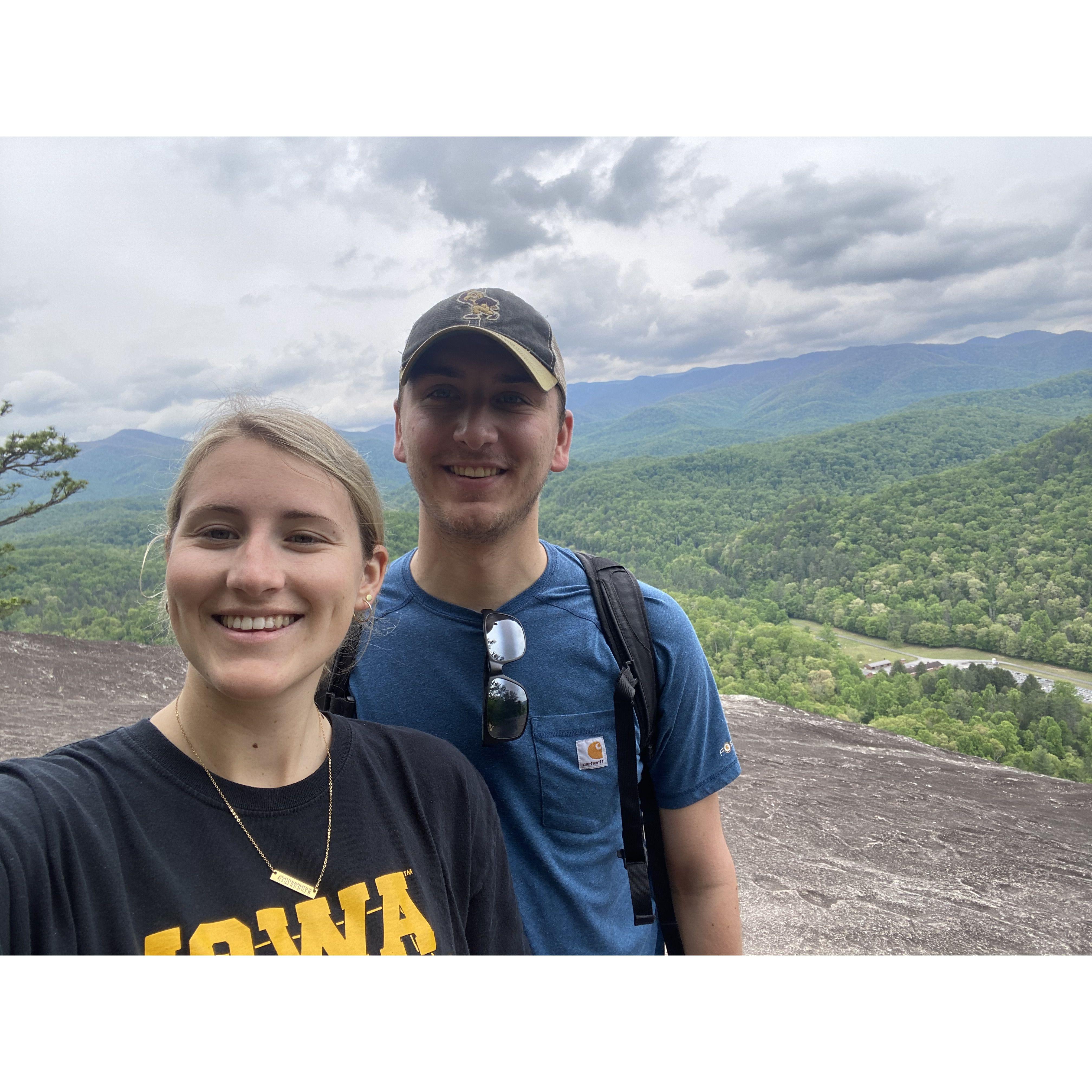 We took a special roadtrip to Tennessee and North Carolina to celebrate graduation. May 2021.