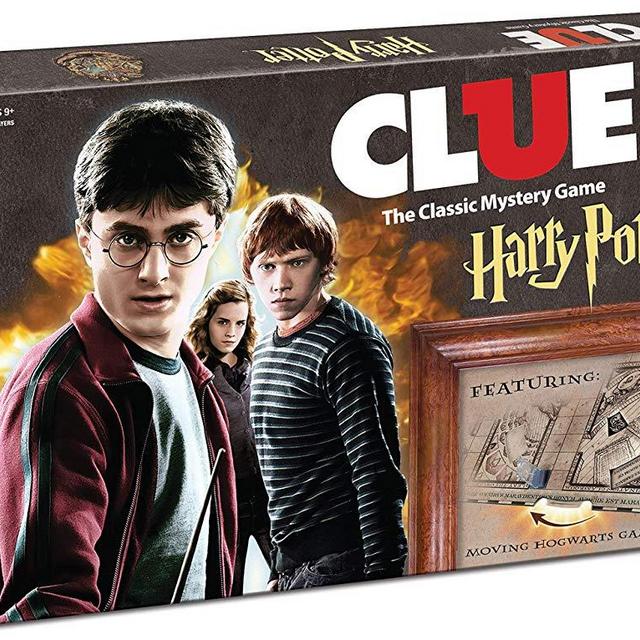 USAOPOLY Clue Harry Potter Board Game | Travel Through Hogwarts Castle to Solve the Mystery | Official Harry Potter Licensed Merchandise | Harry Potter Themed Board Game | Gift for Harry Potter Fans