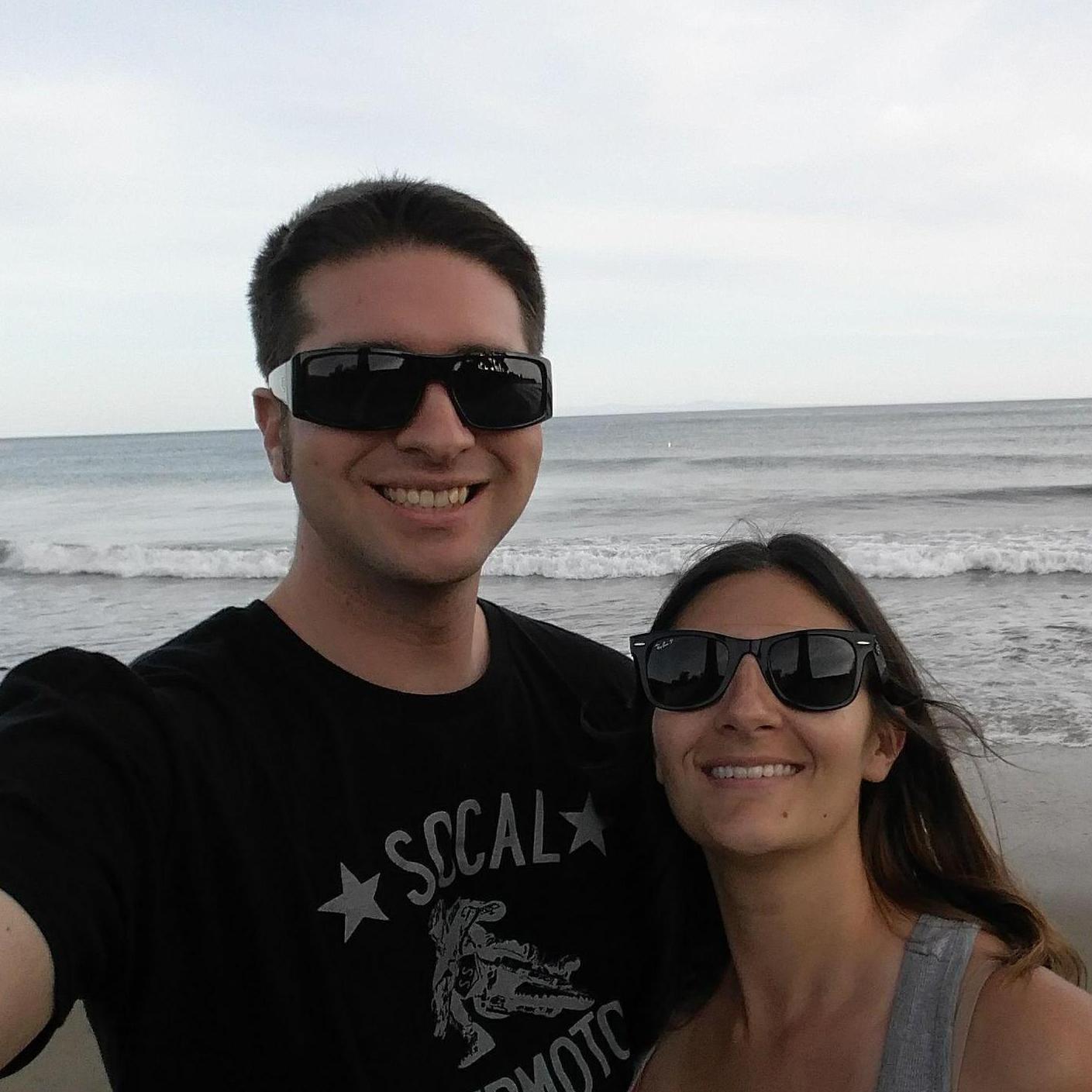 Beach trip.