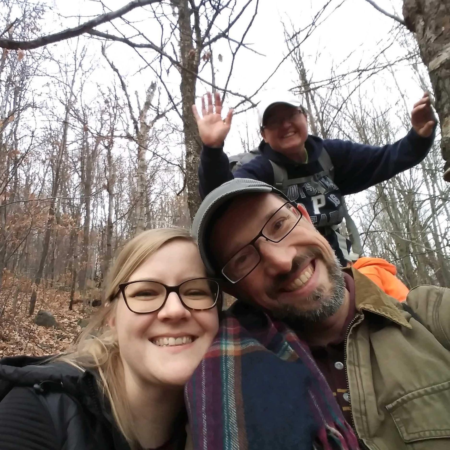 Hiking with family