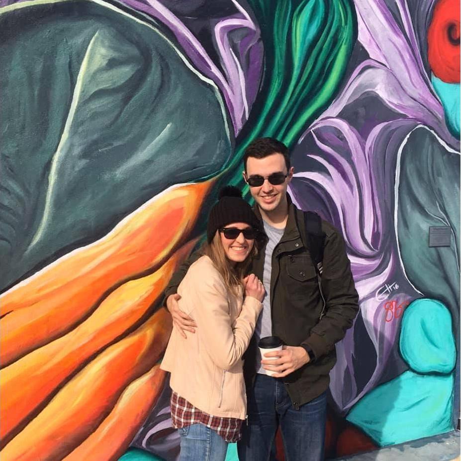 Jess pulled out all the stops during my first trip to Greenville, which she later revealed to be my "recruiting trip". See the "Things to do" page to get your own latte like I got here. - Will