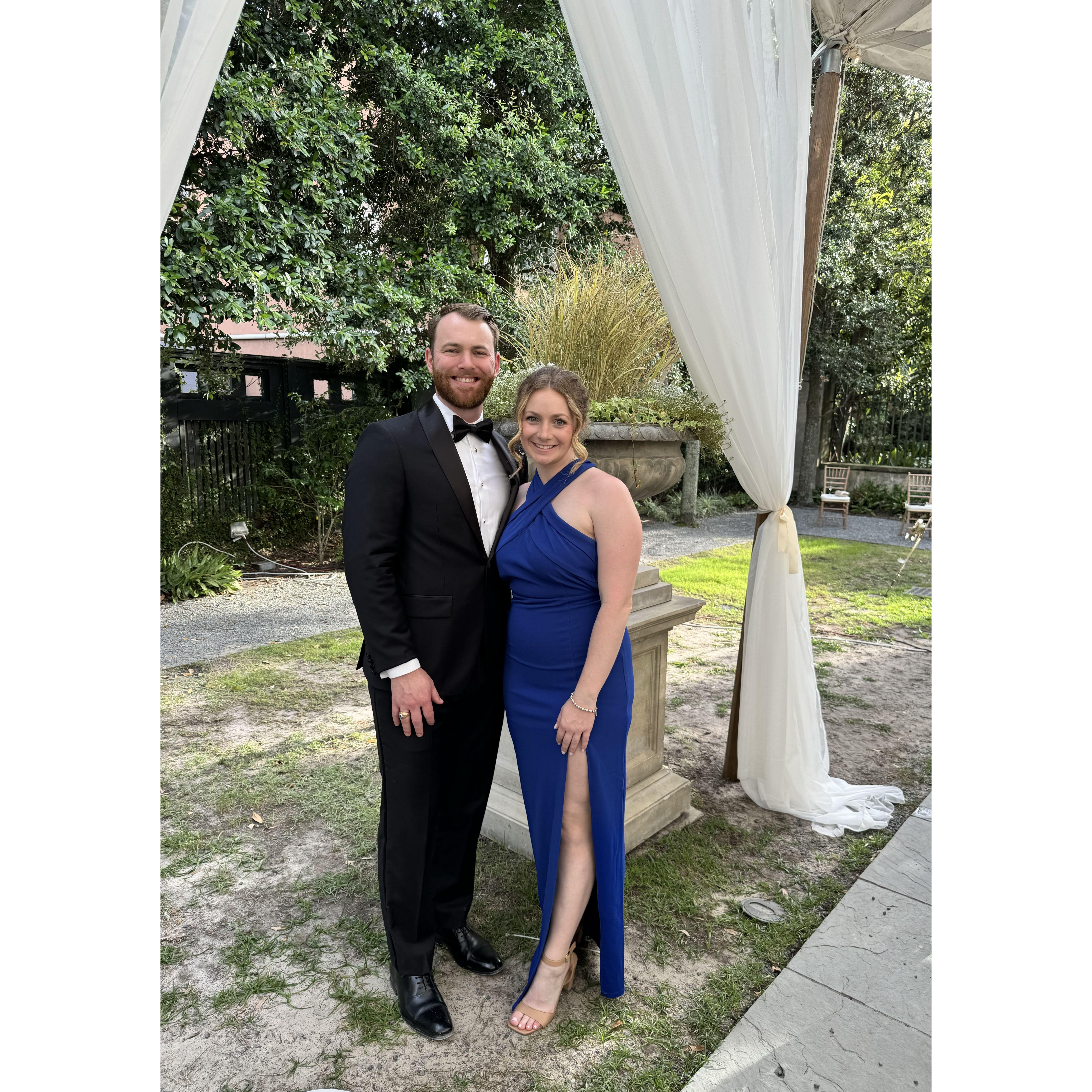 Celebrating Sam and Grace's wedding in Charleston, SC (June 2024)