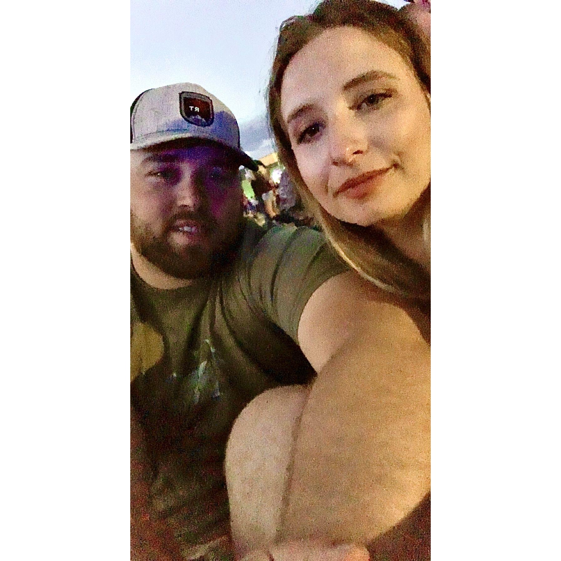 Our first music festival