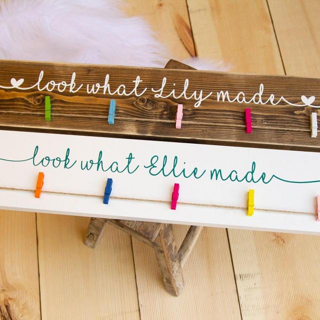Look What I Made Children's Art Signs,...