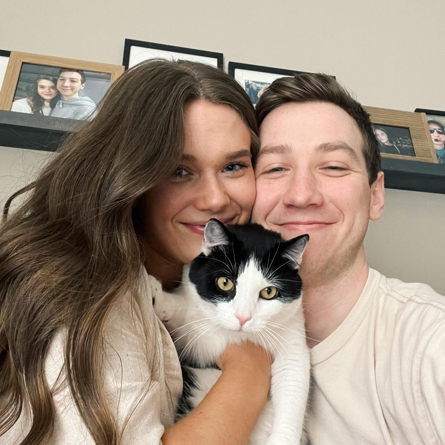 Our first kitty, Gus