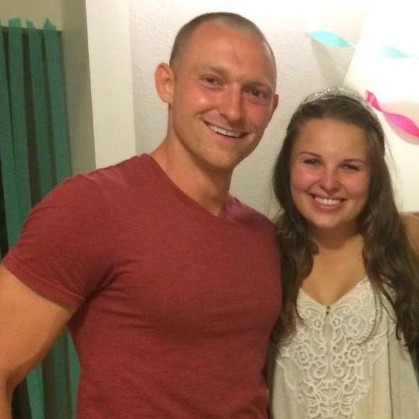 This is our very first picture together | 2014