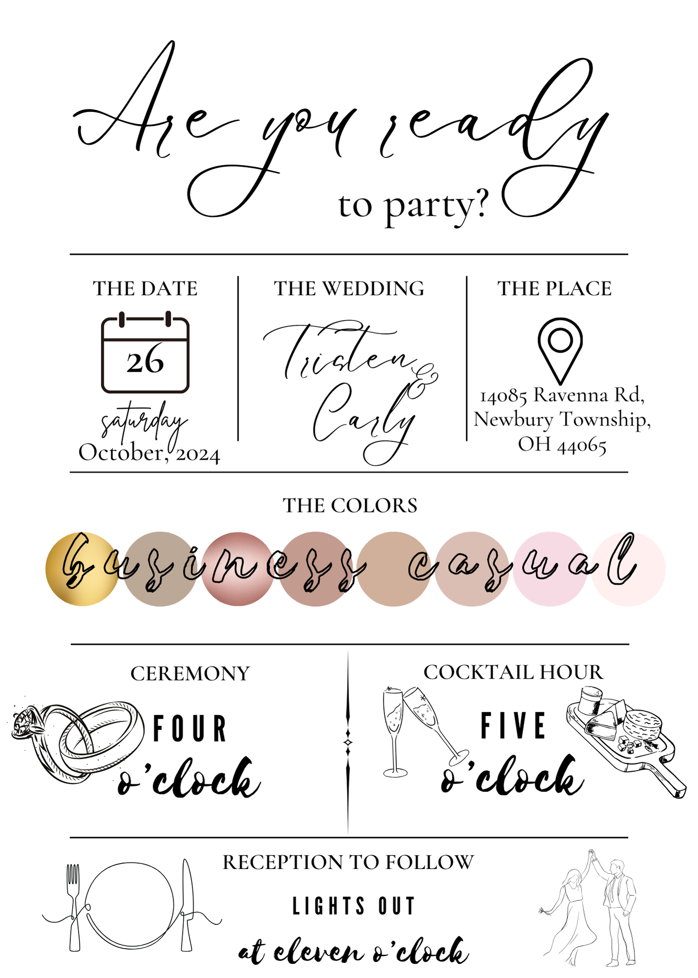 The Wedding Website of Carly Federico and Tristen Brink